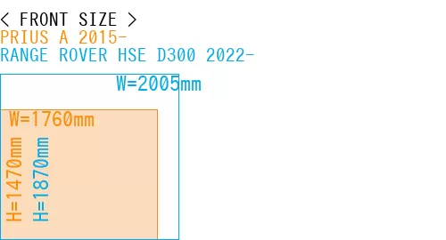 #PRIUS A 2015- + RANGE ROVER HSE D300 2022-